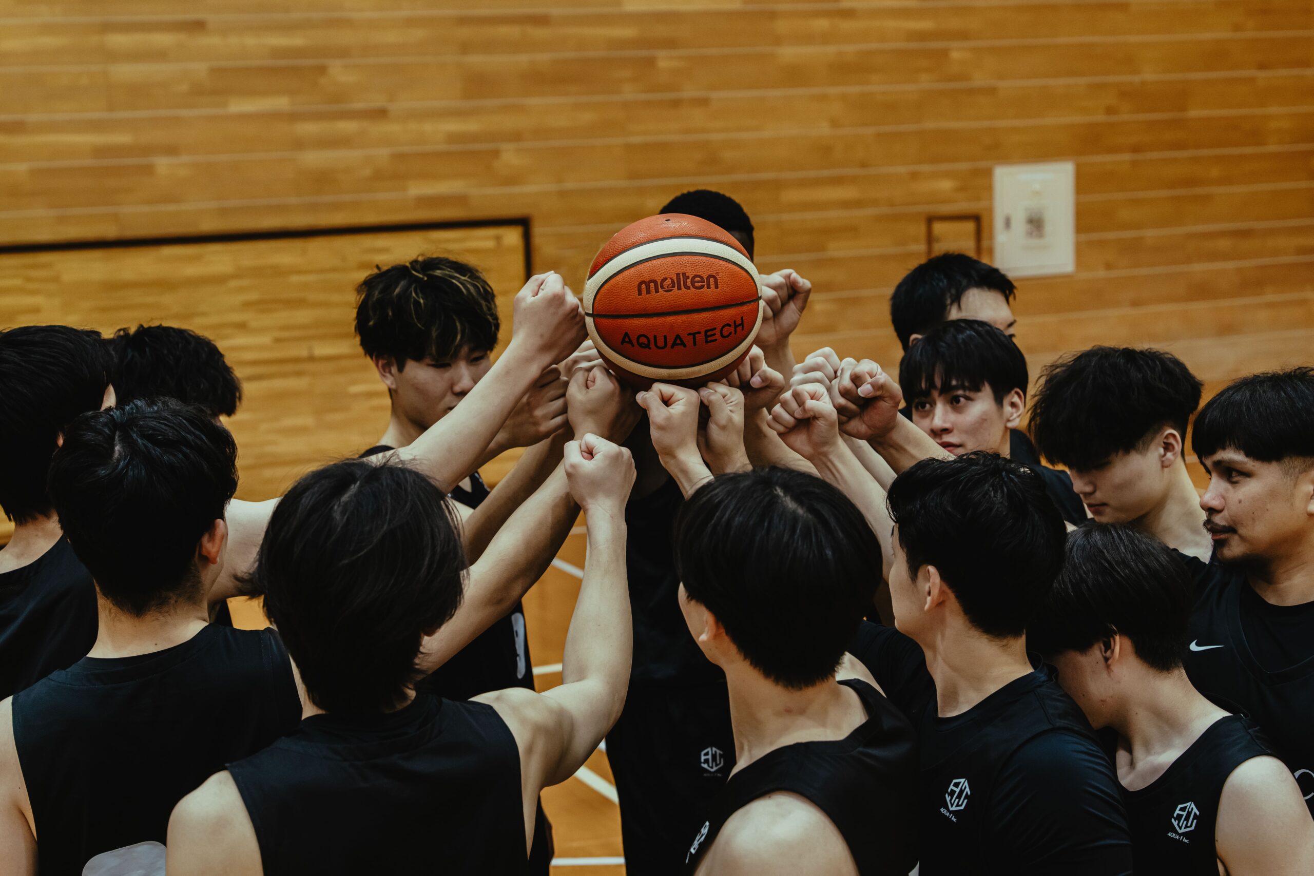 円陣1